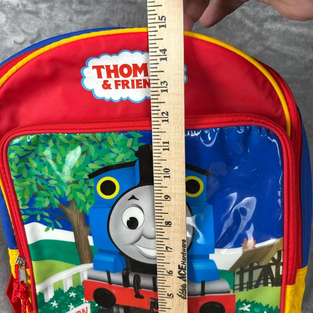Thomas & Friends Kids Backpack Blue Red Yellow Thomas the Tank Engine Train Bag